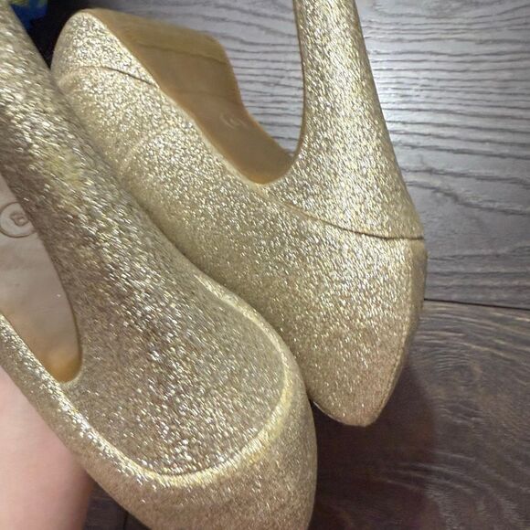 Mossimo Women’s 8 Glitter Sparkle Heels - Picture 5 of 6